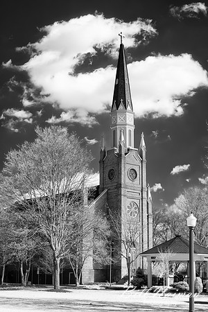 Church Wellington - Infrared B&W