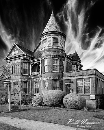Main St USA Apartment - Infrared B&W