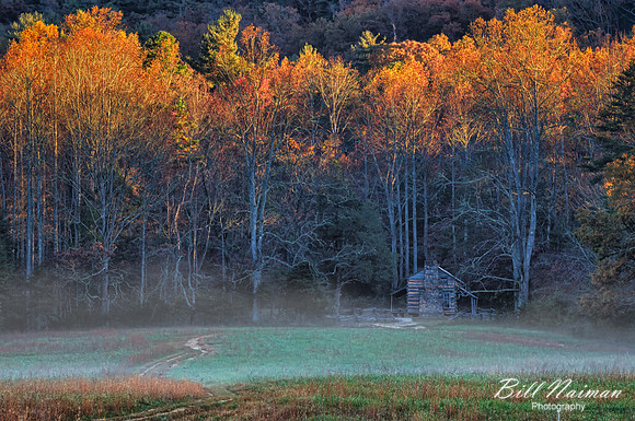John Oliver Place in Morning Sun and Fog 2012