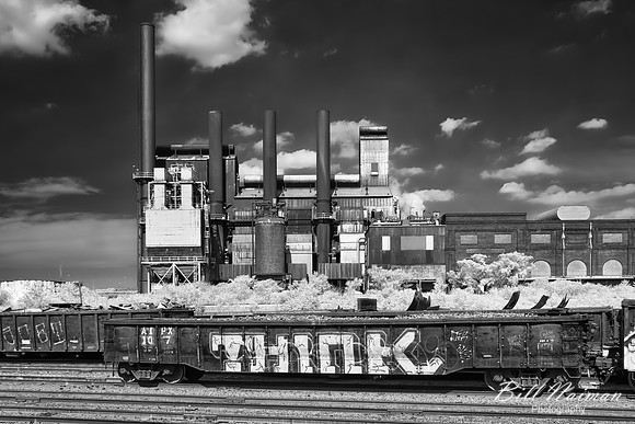 Cleveland Steel Mill - Infrared
