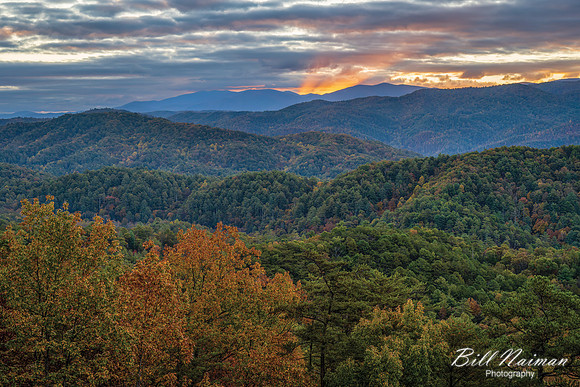 Great Smoky - Foothills Parkway Sunrise - 2022 (2)