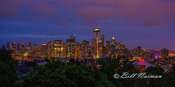 Seattle - Skyline from Kerry Park - 2x1 Print Ratio - 2019