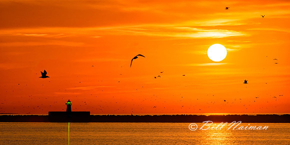 Lake Erie Sunset - April 2013 (1)