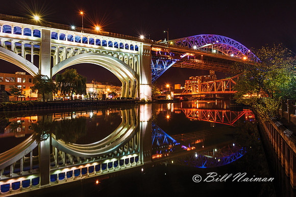 Cleveland - Bridges - Center St. and Veterans Memorial