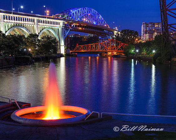 Veteran's Memorial Bridge From Settlers Landing (2)