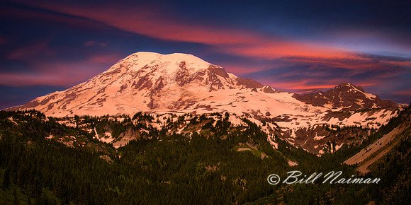 Mount Rainier - Oil Paint Finish