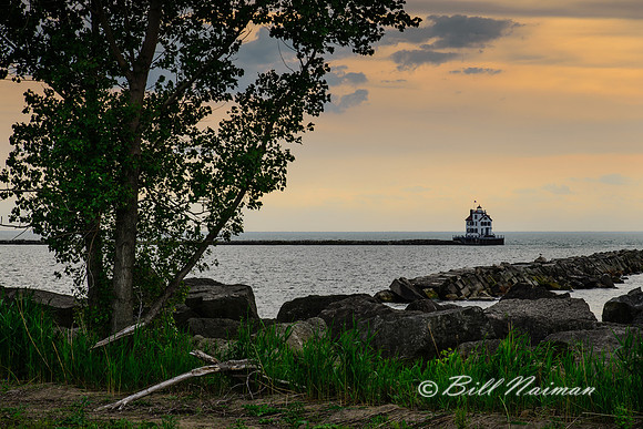 Lorain Lighthouse - 2013 From Lake Erie Shore