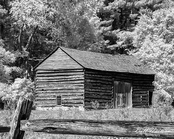Barn - Infrared B&W