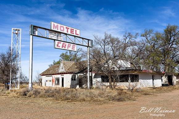 RT 66 Tucumcari NM - Abandoned Motel & Cafe