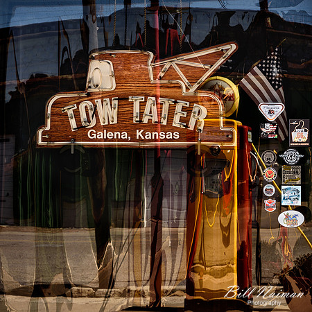 RT 66 Galena KS - Tow Tater Sign