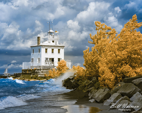 Lighthouse - Infrared False Color