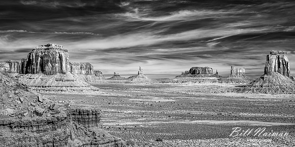 Monument Valley (14) 2016 - B&W Infrared