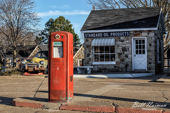 RT 66 Cuba MO - Standard oil Gas Station