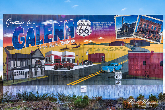 RT 66 Galena KS - Town Mural