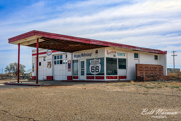 RT 66 Tucumcari NM - Abandoned Gas Station