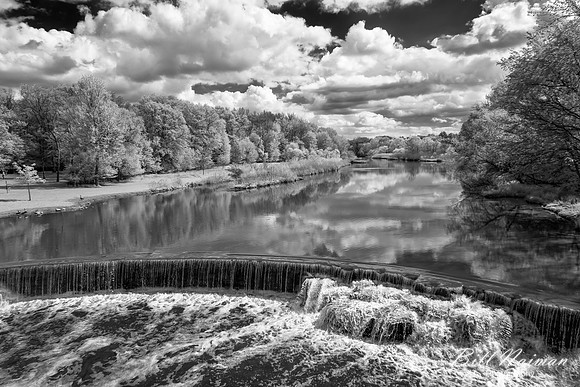 Baldwin Lake Berea OH - Infrared B&W