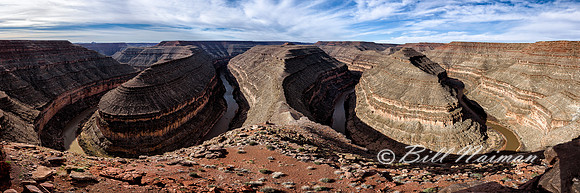 Goosenecks - The deep meander of the San Juan River - Utah