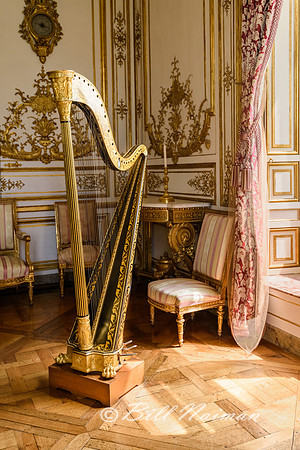 Chantilly Castle - Interior (5 - Harp