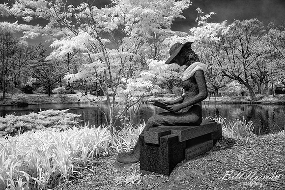 Lakeview Cemetery - The Reader Infrared B&W 2021