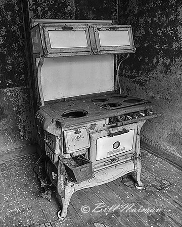 Monogram Stove (2) - B&W