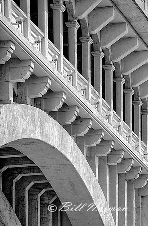 Detroit Superior Veterans Bridge - B&W