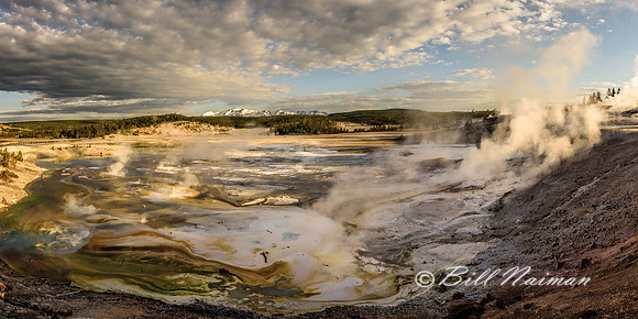 Hot Springs Basin Panorama