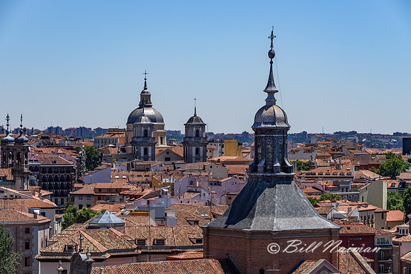 Madrid Viewed from Almundena Cathedral Balcony (1)