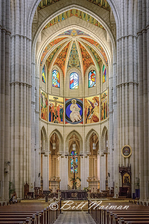 Almudena Cathedral Alter