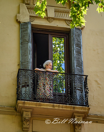 Granada (12) - Woman on Balcony