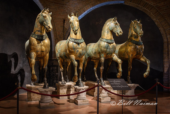 Horses of the Apocalypse in St. Mark's Basilica - With Permission From Guide