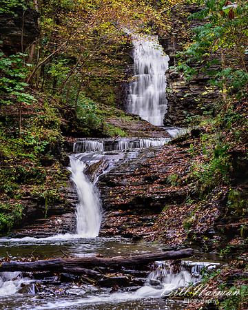 Deckertown Falls in Montour Falls NY
