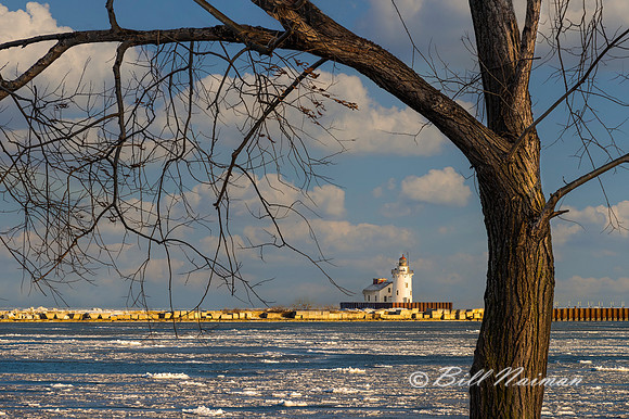 West Bank Lighthouse from Wendy Park - 2021