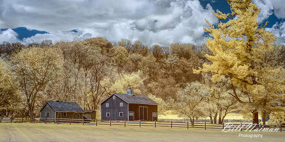 Hale Farm - Infrared False Color- Spring 2021