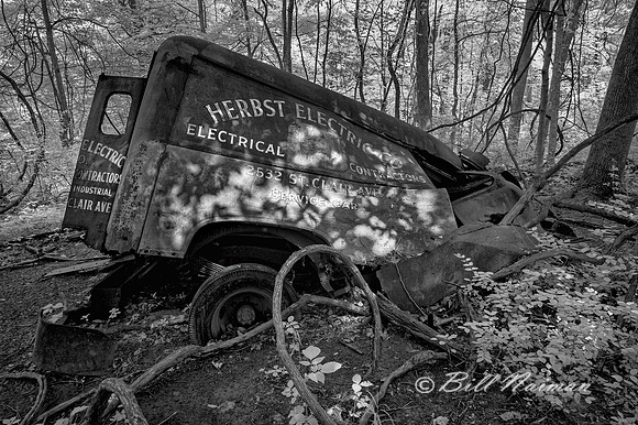 Herbst Truck - Wordens's Ledges - Infrared B&W 2021