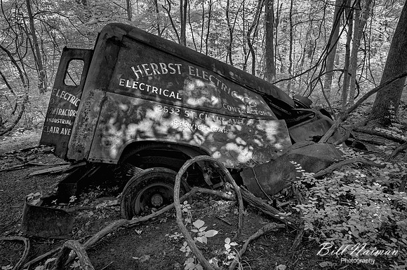 Herbst Truck - Wordens's Ledges - Infrared B&W 2021