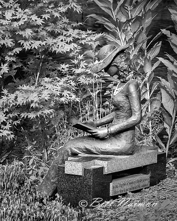 The Reader - Infrared B&W