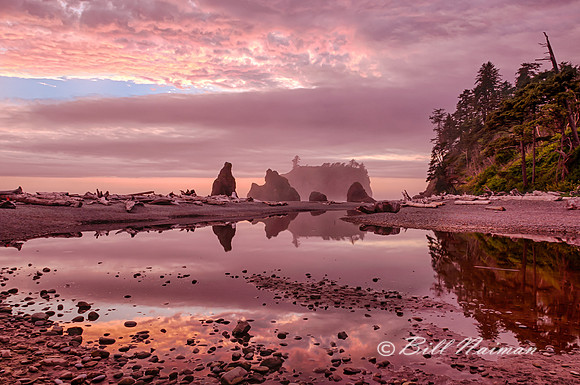 Ruby Beach Sunset - (3) 2012