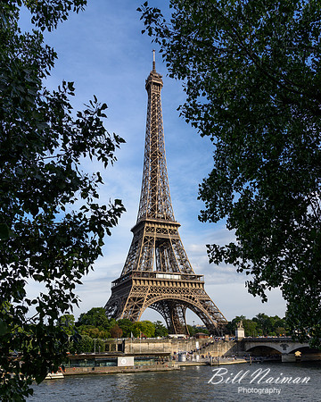 Effel Tower Along the Seine River (6)