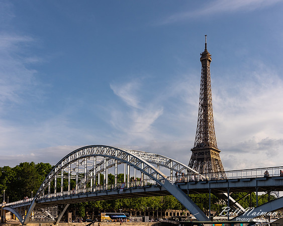 Effel Tower Along the Seine River (3)