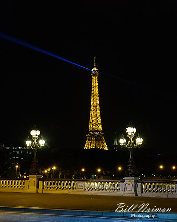 Night on the Pont Alexandre Bridge (2)