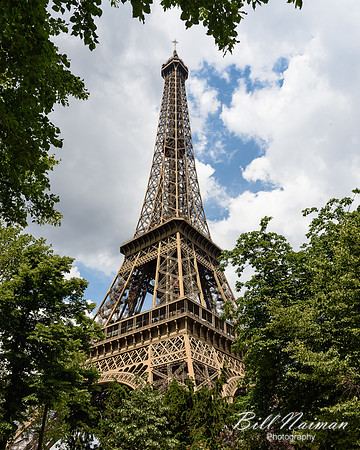 Effel Tower Along the Seine River (2)