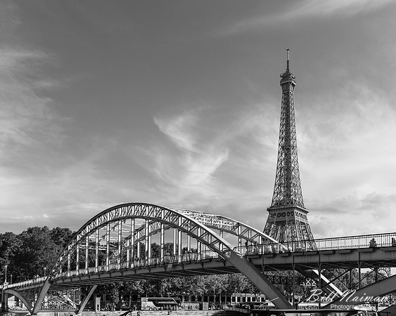 Effel Tower Along the Seine River (4)