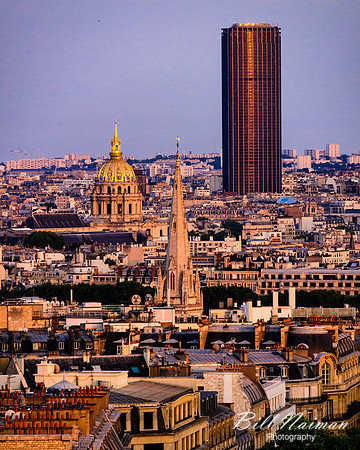 City View from Arc de Triomphe