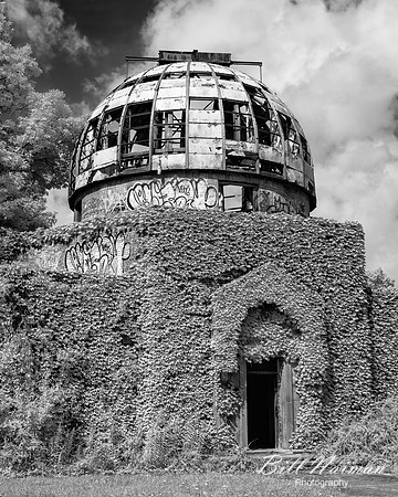 Warner Swasey Observatory (3) - Infrared B&W