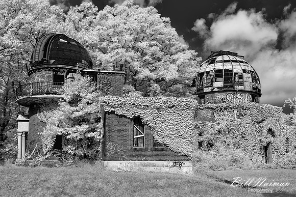 Warner Swasey Observatory (1) - Infrared B&W
