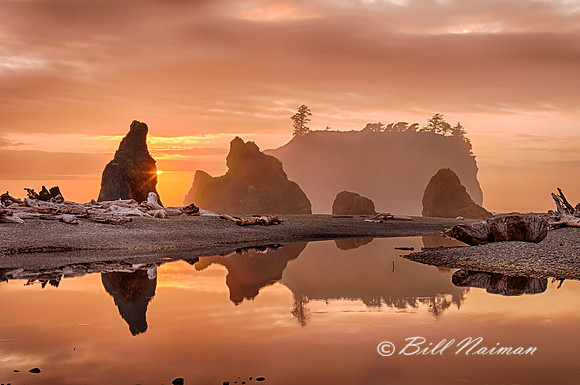 Ruby Beach Sunset - (2) 2012