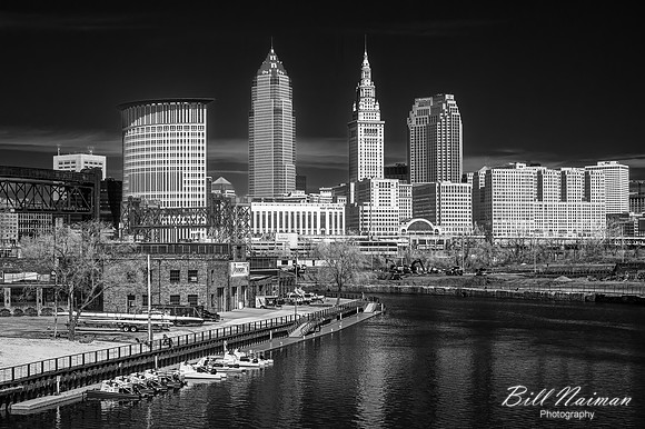 Cleveland Skyline from the Foundry