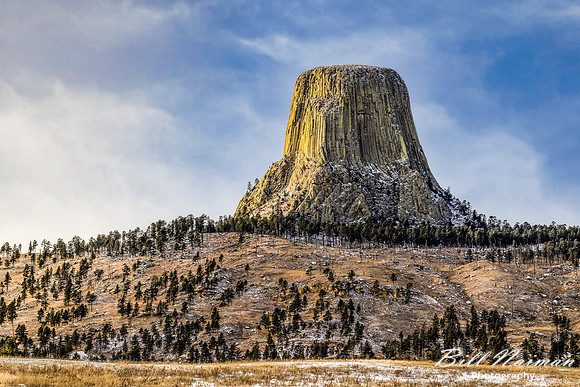 Devils Tower Winter Afternoon WY 2024_1505