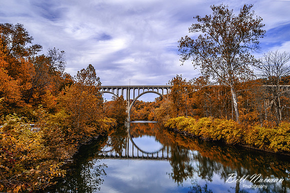 Cuyahoga River Rt 82 Bridge Fall 2019