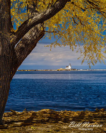 Wendy Park and Lighthouse  False Color